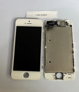 Genuine💯iPhone 5 Screen LCD Display Digitiser inc front camera & mic🔥inc VAT - Picture 1 of 1