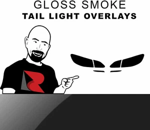Rtint Tail Light Tint Overlay for Mazda Mazda3 2010-2013 (Sedan) - Gloss Sm - Picture 1 of 11