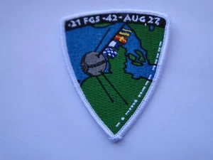 Einsatz-Aufnäher NATO 21 FGS-42-Aug 21 ca 7,5 x9 cm - Picture 1 of 1