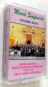 MUSICASSETTA MARCE SINFONICHE VOLUME SESTO FRANCAVILLA FONTANA - Picture 1 of 2