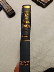 Heat and Thermo-Dynamics Zemansky HB 2nd Ed 1943 Mcgraw Hill - Bild 1 von 6