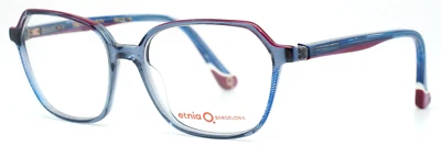 Anteojos cuadrados ETNIA BARCELONA Timanfaya BLFU azul fucsia para mujer 53-15-142 Foto 1 de 4