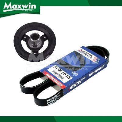 Harmonic Balancer Serpentine Belt Fit Chevrolet Cobalt HHR Pontiac G5 Saturn Ion - Image 1 of 4