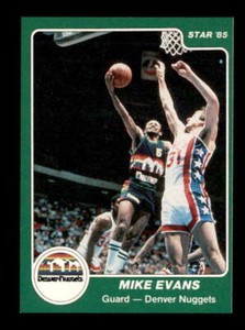 1984 Star #140 Mike Evans   NM/NM+ X2882033