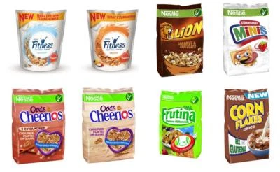 NESTLÉ BREAKFAST CEREALS 250G - NESTLE - FITNESS COOKIE CRISPS CINI MINIS OATS AND MORE