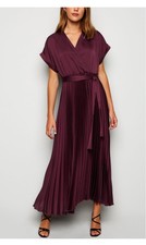 new look plum dress