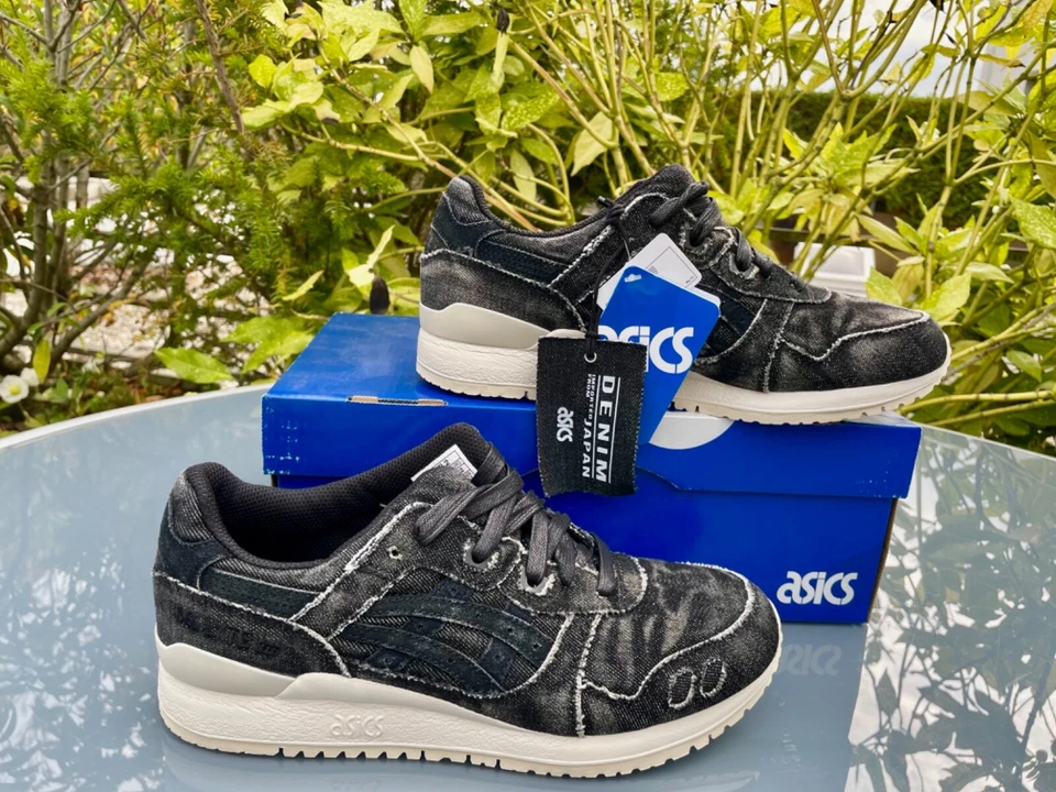 ASICS Gel-Lyte III 3 "Black Washed Denim" (2018)  EUR 42 US 8,5 - HN7L2-9090 - Bild 1 von 4