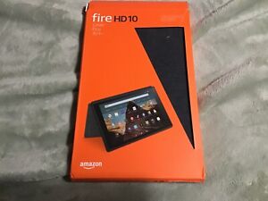 fire hd10 cover 7th & 9th generation grey black new in pk