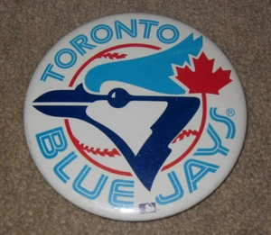 VINTAGE 1977 - 1996 TORONTO BLUE JAYS ☆RARE☆ 3 1/2" BASEBALL PIN PINBACK BUTTON - Bild 1 von 1