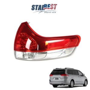 Passenger/RH Side Red Outer Tail Light Lamp Assembly For 2011-2014 Toyota Sienna - Picture 1 of 10