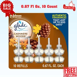 Glade PlugIns Refills Air Freshener, Scented and Essential Oils Cashmere Wood - Picture 1 of 11