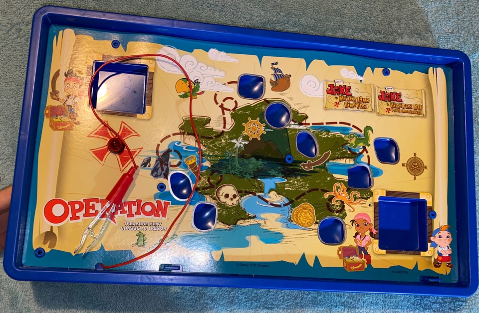 Jake & The Neverland Pirates Operation Treasure Hunt Game Replacement Board - Image 1 of 2