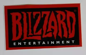 Blizzard Entertainment sticker red/black 2.25" x 3.75" - Picture 1 of 1