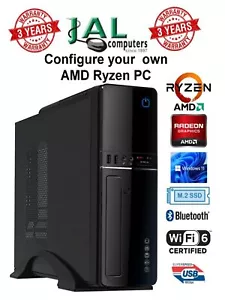 PC AMD Ryzen AM5 5/7/9 DDR5 M.2 SSD 2.5G Win 11 Pro WiFi 6 BT Configura el tuyo propio - Imagen 1 de 5