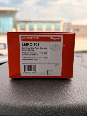 Legrand Wattstopper LMRC-101 DLM Single Relay Room Controller On/Off, 120-277V - Image 1 of 2