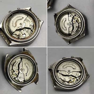 LOTE DE COLECCIÓN DE 4x RELOJES DE PULSERA ORIGINALES JAPÓN MIX AUTOMÁTICOS PARA HOMBRE PARA PIEZAS/REPARACIONES Foto 1 de 4