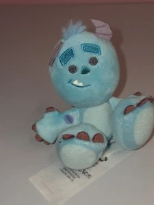 Disney Tiny Big Feet Sulley Monsters Inc Micro Plush 4" Stuffed Animal - Picture 1 of 8