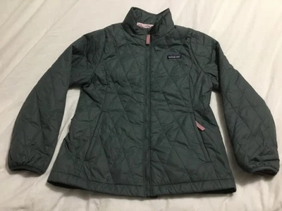Chaqueta Patagonia Niños Niñas Mediana 10 Puffer Diamante Acolchada Invierno Excelente Foto 1 de 4