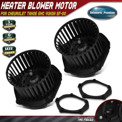 Blower Motor with Resistor for Chevrolet Tahoe C1500 GMC Yukon Cadillac Escalade - Image 1 of 4