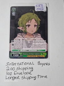 Mushoku Tensei Sylphiette Karte S83-042 – Sofortkauf oder mein Bogen endet in Niederlage!! - Bild 1 von 1