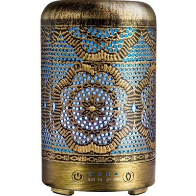 Aroma Diffuser 100ml für ätherische Öle – Luftbefeuchter & Nachtlicht 7 Farben - Bild 1 von 4