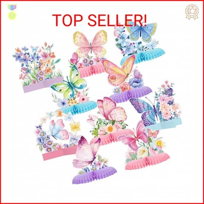 10 шт. центральные элементы бабочек для столов бабочек украшения для дня рождения - Изображение 1 из 2