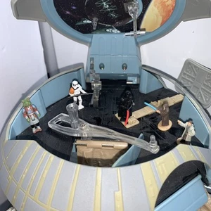 Star Wars Micro Machines Estrella de la Muerte Doble Tomas Set 1997 Galoob - Imagen 1 de 8