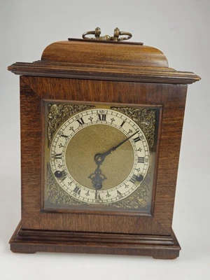 Goldsmiths Westminster Chime 8 Day Mantel Clock Gorgeous Condition Fully Working - Image 1 of 4