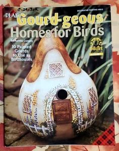 Kürbis-Geous Häuser für Vögel Deko Malerei Anleitungsbuch - Bild 1 von 3