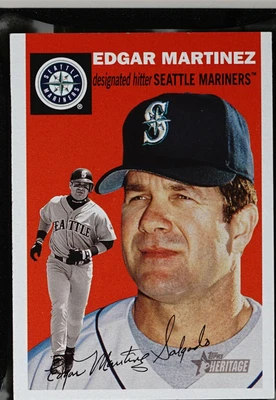 2003 Topps Heritage Baseball Edgar Martinez #197 - Image 1 of 2