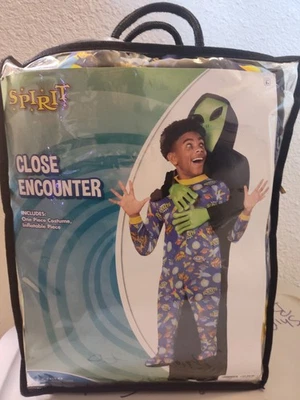 Espíritu Halloween Encuentro Cercano Extraterrestre Abducción Niños Disfraz Niño Talla Única Foto 1 de 4