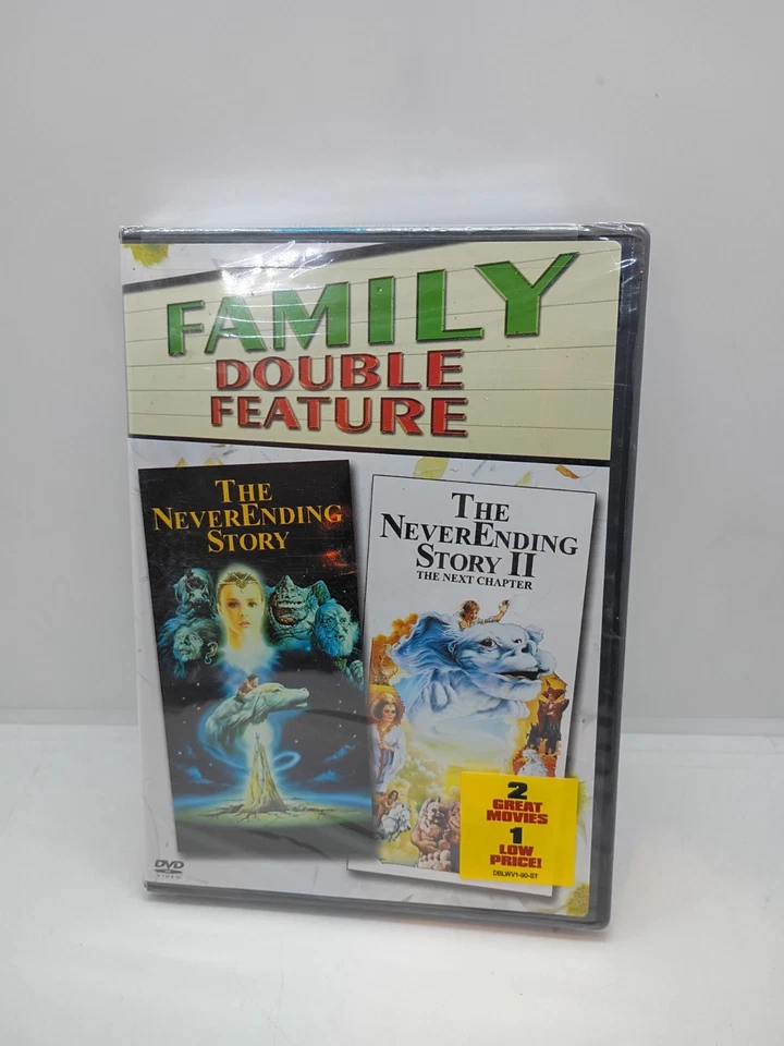 The NeverEnding Story 1 & 2 double feature DVD  - Image 1 of 3