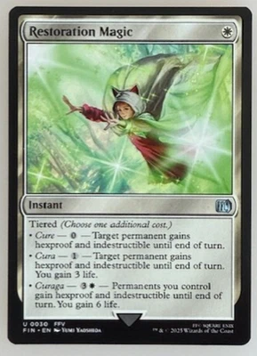 Magic the Gathering: Restoration Magic Final Fantasy Regular NM - Image 1 of 2