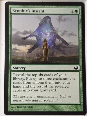 Kruphix's Insight - Journey into Nyx - Magic the Gathering MTG Nice! - Image 1 of 3