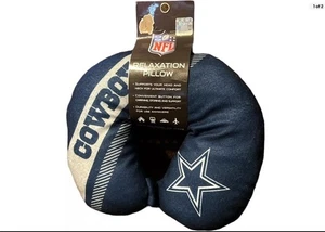 Dallas Cowboys Travel Head Neck Relaxation Pillow NFL Licensed - Picture 1 of 4