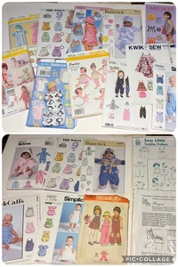 Simplicity Butterick Kwik McCalls Schnittmuster für Babykleidung 19 Schnittmuster! - Bild 1 von 3