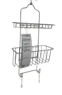 New IKEA KROKFJORDEN Zinc Plated Shower Caddy 24x53 cm (9 ½x20 ¾ ") 404.540.08 - Image 1 of 4