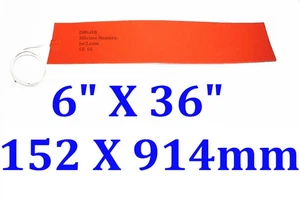 6" x 36" 152 x 914 mm PLUS 6" X 8" 150 X 200 mm Gitarrenseite & Cutaway Biegewärme - Bild 1 von 12