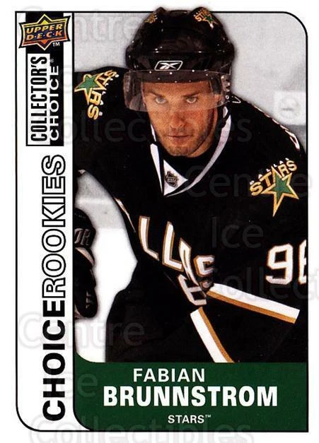 2008-09 Collectors Choice #207 Fabian Brunnstrom - Image 1 of 1