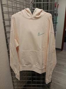 AMAC Butterfly "Flowers That Fly And All But Sing" Cream Hoodie Size XXL New 70 - Picture 1 of 4