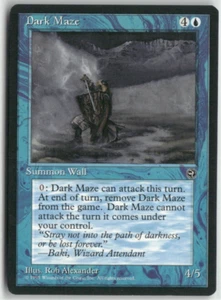 Dark Maze Magic The Gathering Homelands MTG Card Played - Picture 1 of 2