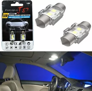 Luz LED 5W CANbus DE3175 Blanco 5000K Dos Bombillas Interior Cúpula Repuesto Stock - Imagen 1 de 12
