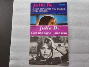2 SP EP / JULIE DASSIN - FRENCH POP GIRL - Picture 1 of 5