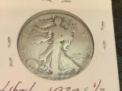 1928 S  LIBERTY WALKING HALF DOLLARS - Image 1 of 2