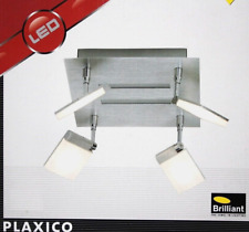 Brilliant®  LED Deckenleuchte Plaxico  4x5W / 4x420lm 3000K Deckenlampe