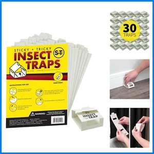 Easy Setup Glue Trap Pack of 30 - Ideal for Home and Utility Pest Control - Picture 1 of 8