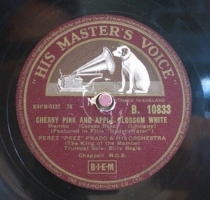 Perez "Prez" Prado 78 RPM / Cherry Pink And Apple Blossom White (14-0524-HS) - Imagen 1 de 2