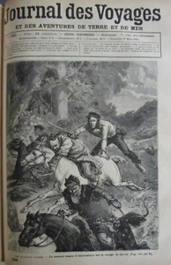 TRAVEL JOURNAL N° 399 of 1885 CHINA KIDNAPPING BANDITS ATTACK SAILORS - Picture 1 of 1