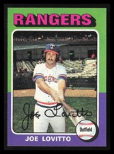 Joe Lovitto 1975 Topps #36  Texas Rangers