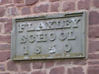 Photo 6X4 Date Stone, Flaxley School The School Is Now Used As The Villag C2009